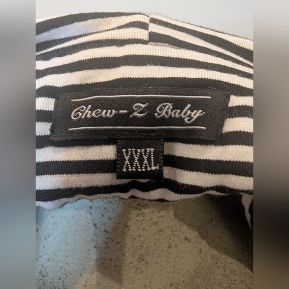 Chew z baby Babywearing & Maternity Coat gray with Black & white Stripes XXXL - Picture 4 of 9